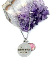 Load image into Gallery viewer, “Follow Your Arrow” 3-in-1 Necklace (Stainless Steel)