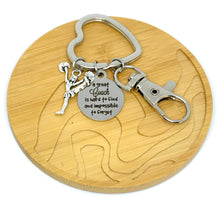 Load image into Gallery viewer, "A great Coach is hard to find and impossible to forget" Keychain