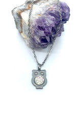 Load image into Gallery viewer, Baby Owl Necklace (Stainless Steel)