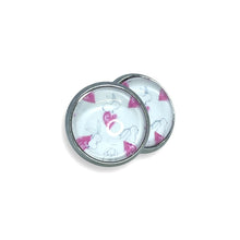 Load image into Gallery viewer, 12mm Some Bunny Loves Me Studs