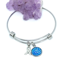 Load image into Gallery viewer, Prostate Cancer Research Bracelet (Stainless Steel)