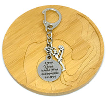 Load image into Gallery viewer, "A great Coach is hard to find and impossible to forget" Key Clip