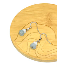Load image into Gallery viewer, Dainty Radiant Aquamarine Drop Earrings