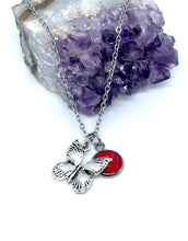 Load image into Gallery viewer, Fluttering Butterfly 3-in-1 Necklace (Stainless Steel)