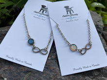 Load image into Gallery viewer, Infinity Birthstone Anklet (Stainless Steel)