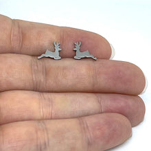 Load image into Gallery viewer, Rudolph Studs (Silver Stainless Steel)