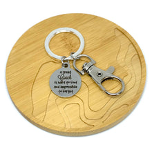 Load image into Gallery viewer, "A great Coach is hard to find and impossible to forget" Keychain