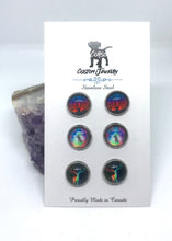 Load image into Gallery viewer, Pere David Deer 10mm Stud Trio (Stainless Steel)