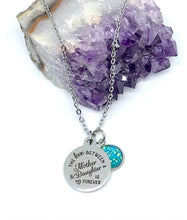 Load image into Gallery viewer, "The Love Between a Mother & Daughter is Forever" 3-in-1 Necklace (Stainless Steel)