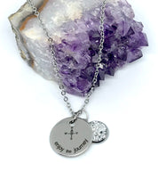 Load image into Gallery viewer, “Enjoy the Journey” 3-in-1 Necklace (Stainless Steel)