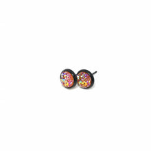 Load image into Gallery viewer, 8mm Orange Creamsicle Druzy Studs