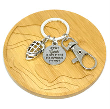 Load image into Gallery viewer, "A great Coach is hard to find and impossible to forget" Keychain