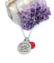 Load image into Gallery viewer, "The Love Between a Mother & Daughter is Forever" 3-in-1 Necklace (Stainless Steel)