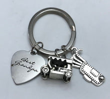 Load image into Gallery viewer, Best Grandpa Keychain (Stainless Steel)