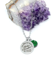 Load image into Gallery viewer, "The Love Between a Mother & Daughter is Forever" 3-in-1 Necklace (Stainless Steel)