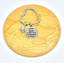 Load image into Gallery viewer, "A great Coach is hard to find and impossible to forget" Keychain