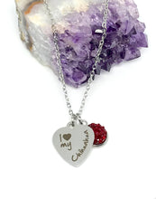 Load image into Gallery viewer, "I love my Chihuahua" 3-in-1 Necklace (Stainless Steel)