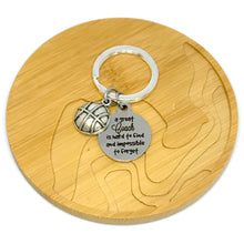 Load image into Gallery viewer, "A great Coach is hard to find and impossible to forget" Keychain