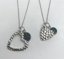 Load image into Gallery viewer, “One Love, One Heart” Mother-Daughter Necklace Set (Stainless Steel)