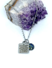 Load image into Gallery viewer, Serenity Prayer 3-in-1 Necklace (Stainless Steel)
