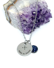 Load image into Gallery viewer, “Enjoy the Journey” 3-in-1 Necklace (Stainless Steel)