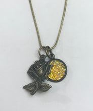 Load image into Gallery viewer, Rose Necklace (Antique Bronze)