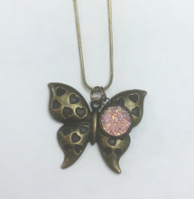 Load image into Gallery viewer, Butterfly Necklace (Antique Bronze)