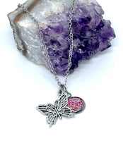 Load image into Gallery viewer, Dana Butterfly 3-in-1 Necklace (Stainless Steel)