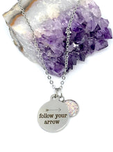 Load image into Gallery viewer, “Follow Your Arrow” 3-in-1 Necklace (Stainless Steel)