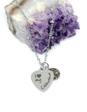 Load image into Gallery viewer, "I love my Chihuahua" 3-in-1 Necklace (Stainless Steel)