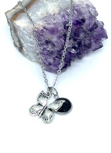 Load image into Gallery viewer, Fluttering Butterfly 3-in-1 Necklace (Stainless Steel)