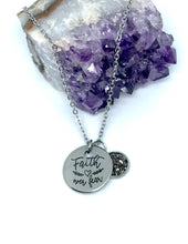 Load image into Gallery viewer, “Faith over Fear” 3-in-1 Necklace (Stainless Steel)