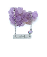 Load image into Gallery viewer, Family Bracelet with One Birthstone (Stainless Steel)