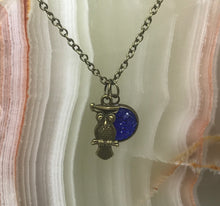 Load image into Gallery viewer, Owl Graduate 3-in-1 Necklace (Antique Bronze)