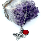 Load image into Gallery viewer, Dana Butterfly 3-in-1 Necklace (Stainless Steel)