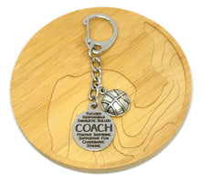 Load image into Gallery viewer, COACH Word Collage Key Clip