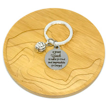 Load image into Gallery viewer, "A great Coach is hard to find and impossible to forget" Keychain
