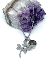 Load image into Gallery viewer, Dance of the Dragonflies 3-in-1 Necklace (Stainless Steel)