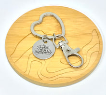 Load image into Gallery viewer, "I'm a Teacher, What's Your Superpower?" Keychain