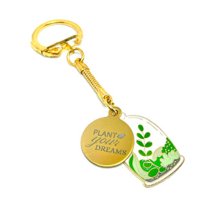 "Plant your Dreams" Keychain