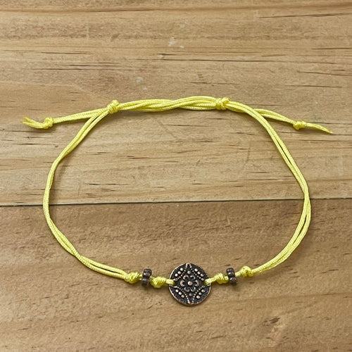 Copper Flower Anklet (Adjustable)