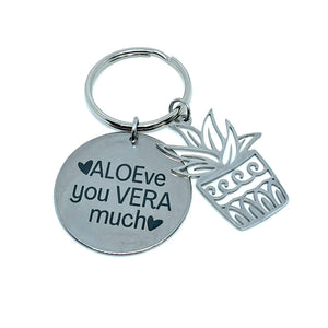 "ALOEve you VERA much" Keychain