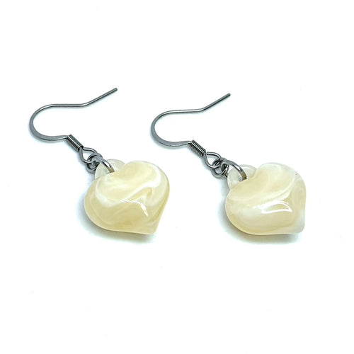 Whimsical Heart Drop Earrings