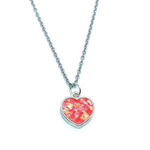 Daring Heart Necklace (Stainless Steel)