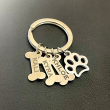 Load image into Gallery viewer, Personalized Pet Keychain