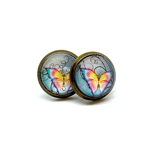 10mm Ulysses Butterfly Studs (Stainless Steel)
