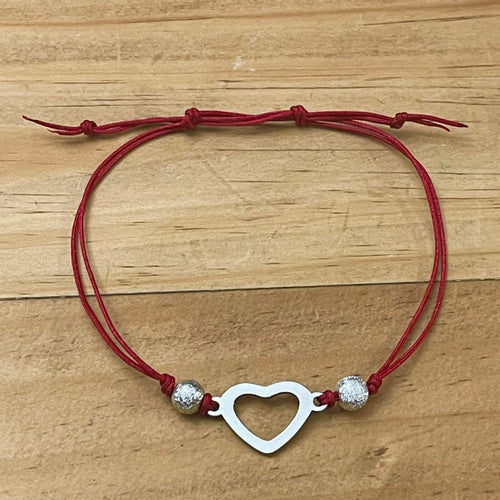 Mabel Heart Anklet (Adjustable)