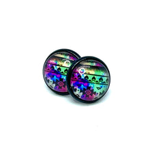 Load image into Gallery viewer, 12mm Cozamalotl Aztec Studs