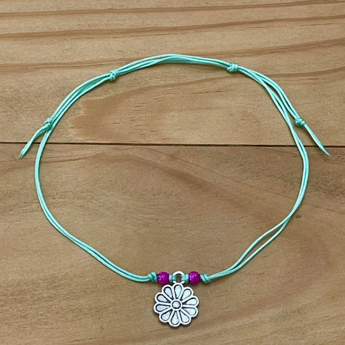 Wild Flower Anklet (Adjustable)