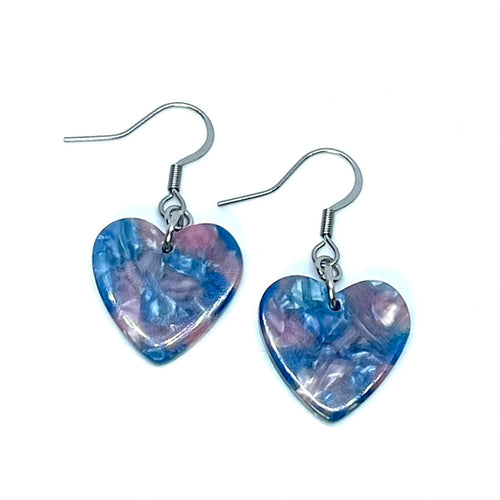 Adventurous Heart Drop Earrings